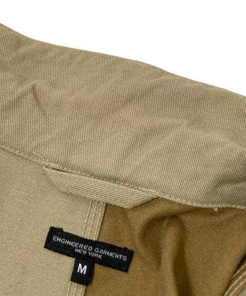 Engineered Garments（エンジニアド ガーメンツ）Engineered Garments (エンジニアド ガーメンツ) LOGGER JACKET-6.5Z TWILL ブラウン×ベージュ サイズ:Mの古着・服飾アイテム