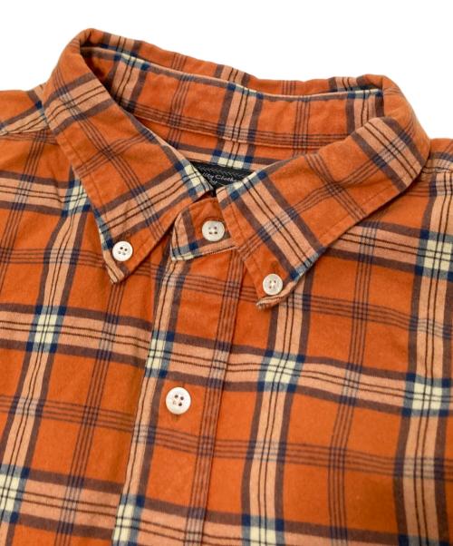 BEAMS PLUS（ビームスプラス）BEAMS PLUS (ビームスプラス) ネルシャツ オレンジ サイズ:XLの古着・服飾アイテム