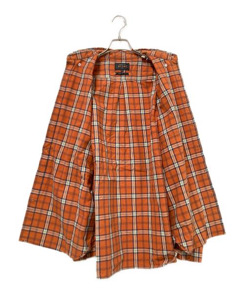 BEAMS PLUS（ビームスプラス）BEAMS PLUS (ビームスプラス) ネルシャツ オレンジ サイズ:XLの古着・服飾アイテム