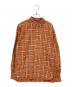 BEAMS PLUS（ビームスプラス）の古着「ネルシャツ」｜オレンジ