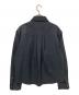 LAPIIS (ラピス) HEAVY WOOL GABARDINE SHORT SHIRT JACKET グレー サイズ:1 未使用品：10000円
