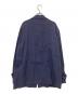 YOKE (ヨーク) INEN ZIP BLOUSON ブルー サイズ:2：17000円