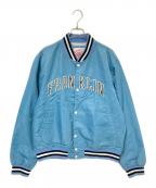 Franklin & Marshallフランクリン＆マーシャル）の古着「ロゴスカジャン」｜ブルー