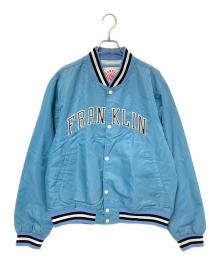 Franklin & Marshall（フランクリン＆マーシャル）の古着「ロゴスカジャン」｜ブルー