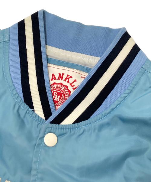 Franklin & Marshall（フランクリン＆マーシャル）Franklin & Marshall (フランクリン＆マーシャル) ロゴスカジャン ブルー サイズ:Lの古着・服飾アイテム