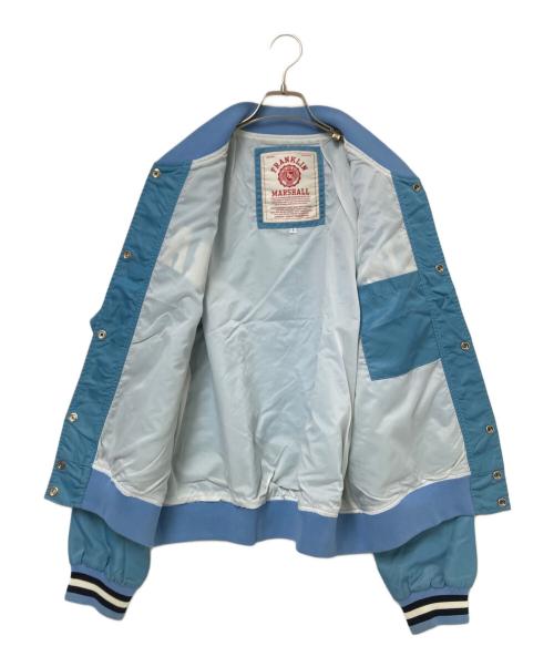 Franklin & Marshall（フランクリン＆マーシャル）Franklin & Marshall (フランクリン＆マーシャル) ロゴスカジャン ブルー サイズ:Lの古着・服飾アイテム