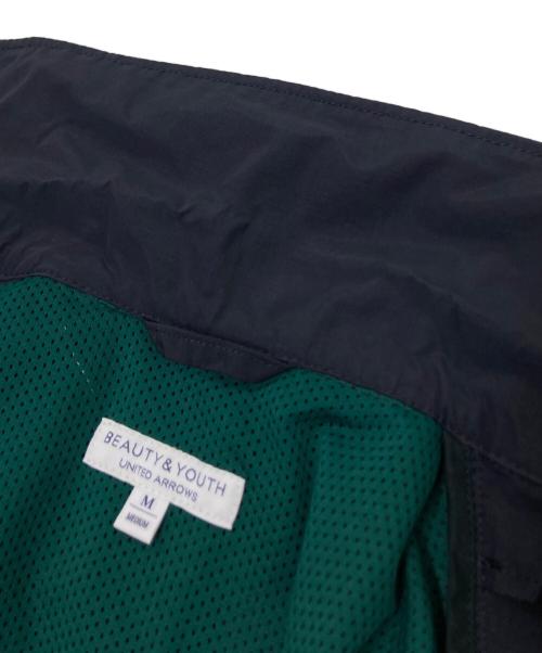 BEAUTY&YOUTH（ビューティーアンドユース）BEAUTY&YOUTH (ビューティーアンドユース) コーチジャケット ネイビー サイズ:Mの古着・服飾アイテム