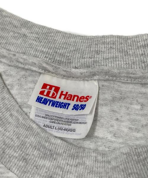 Hanes（ヘインズ）Hanes (ヘインズ) プリントTシャツ ホワイト サイズ:Lの古着・服飾アイテム
