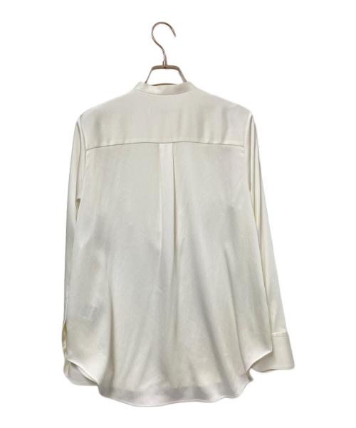 Demi-Luxe Beams（デミルクス ビームス）Demi-Luxe Beams (デミルクス ビームス) フリルブラウス ホワイト サイズ:36の古着・服飾アイテム