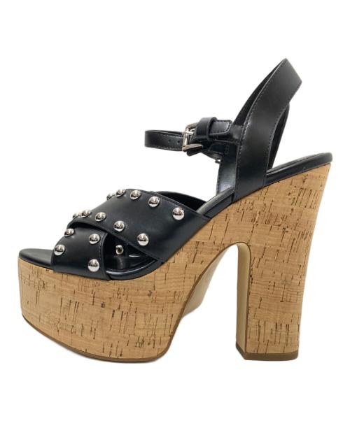 MICHAEL KORS（マイケル・コース）MICHAEL KORS (マイケル・コース) SELAH STUD PLATFORM ブラック サイズ:6.5Mの古着・服飾アイテム