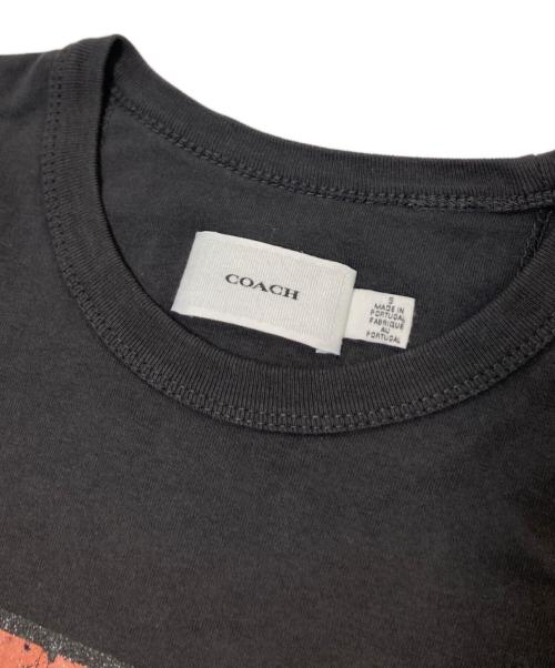 COACH（コーチ）COACH (コーチ) superman (スーパーマン) プリントTシャツ グレー サイズ:Sの古着・服飾アイテム