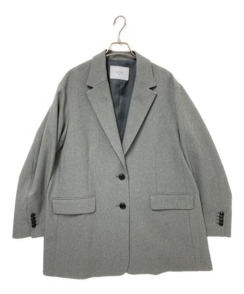 SLOBE IENA（スローブ イエナ）SLOBE IENA (スローブ イエナ) PE SHARK ビッグジャケット グレー サイズ:下記参照の古着・服飾アイテム