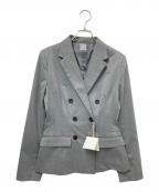 laube blancローブブラン）の古着「Waist Shape Jacket」｜グレー