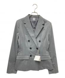 laube blanc（ローブブラン）の古着「Waist Shape Jacket」｜グレー