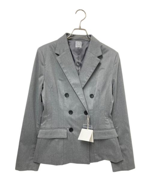 laube blanc（ローブブラン）laube blanc (ローブブラン) Waist Shape Jacket グレー サイズ:F 未使用品の古着・服飾アイテム