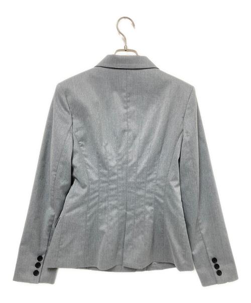 laube blanc（ローブブラン）laube blanc (ローブブラン) Waist Shape Jacket グレー サイズ:F 未使用品の古着・服飾アイテム