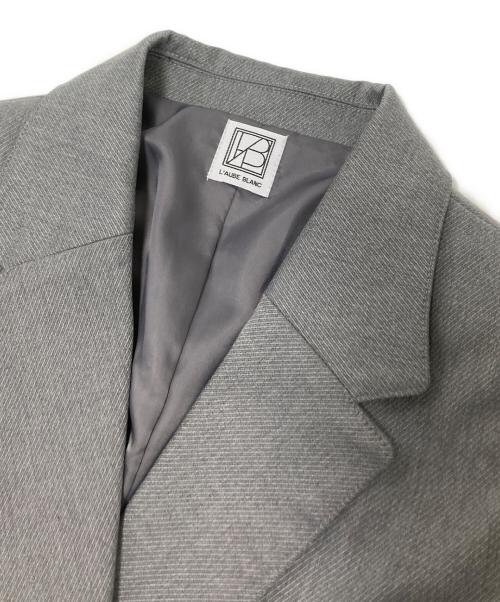 laube blanc（ローブブラン）laube blanc (ローブブラン) Waist Shape Jacket グレー サイズ:F 未使用品の古着・服飾アイテム