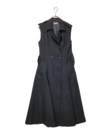L'Or（ロル）の古着「Sleeveless Coat Dress」｜ブラック