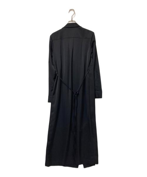 L'Or（ロル）L'Or (ロル) サテンワンピース ブラック サイズ:Fの古着・服飾アイテム