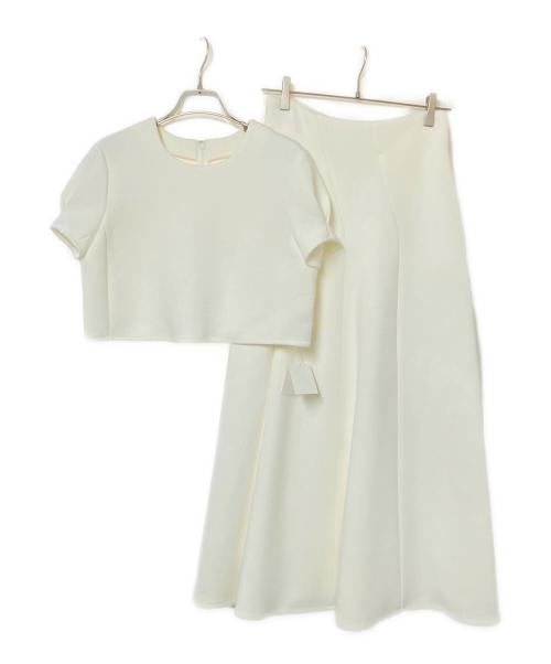 L'AUBE BLANC（ローブ ブラン）L'AUBE BLANC (ローブ ブラン) セットアップ ホワイト サイズ:F/M 未使用品の古着・服飾アイテム