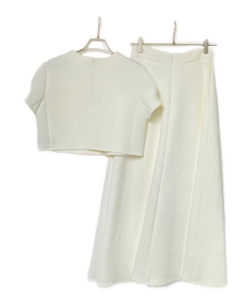 L'AUBE BLANC（ローブ ブラン）L'AUBE BLANC (ローブ ブラン) セットアップ ホワイト サイズ:F/M 未使用品の古着・服飾アイテム
