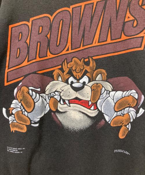 CHANGES（チェンジズ）CHANGES (チェンジズ) プリントスウェット グレー サイズ:XLの古着・服飾アイテム