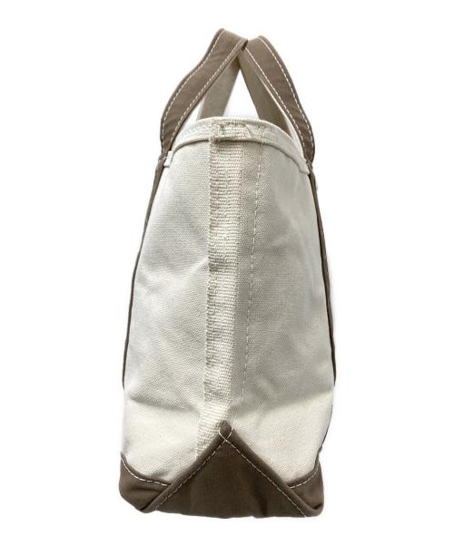 L.L.Bean（エルエルビーン）L.L.Bean (エルエルビーン) キャンバストートバッグ アイボリー×ブラウン サイズ:下記参照の古着・服飾アイテム