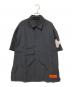 HERON PRESTON（ヘロンプレストン）の古着「半袖シャツ」｜ブラック