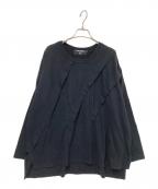 gomme HOMMEゴム オム）の古着「ロングスリーブカットソー」｜ブラック