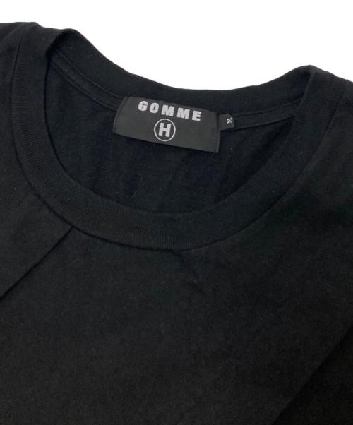 gomme HOMME（ゴム オム）gomme HOMME (ゴム オム) ロングスリーブカットソー ブラック サイズ:Mの古着・服飾アイテム
