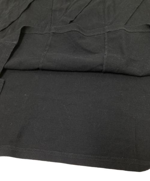 gomme HOMME（ゴム オム）gomme HOMME (ゴム オム) ロングスリーブカットソー ブラック サイズ:Mの古着・服飾アイテム