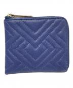 TSUNAIHAIYAツナイハイヤ）の古着「Fenomeno Round Zip Short Wallet Diamond」｜ネイビー