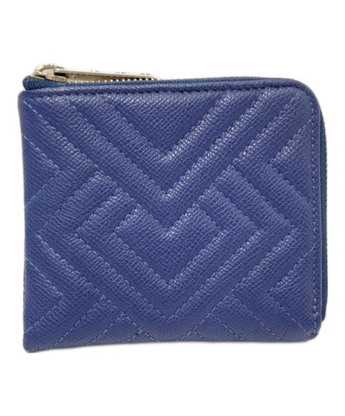 TSUNAIHAIYA（ツナイハイヤ）TSUNAIHAIYA (ツナイハイヤ) Fenomeno Round Zip Short Wallet Diamond ネイビー サイズ:下記参照の古着・服飾アイテム