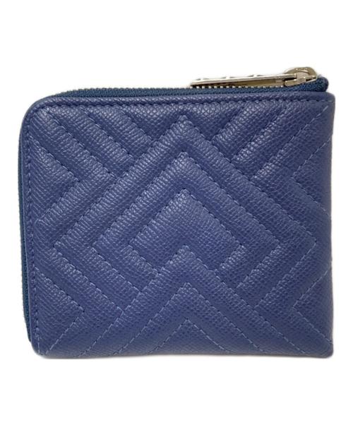 TSUNAIHAIYA（ツナイハイヤ）TSUNAIHAIYA (ツナイハイヤ) Fenomeno Round Zip Short Wallet Diamond ネイビー サイズ:下記参照の古着・服飾アイテム