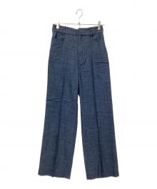 ROPE（ロペ）の古着「デニムライクパンツ」｜ネイビー