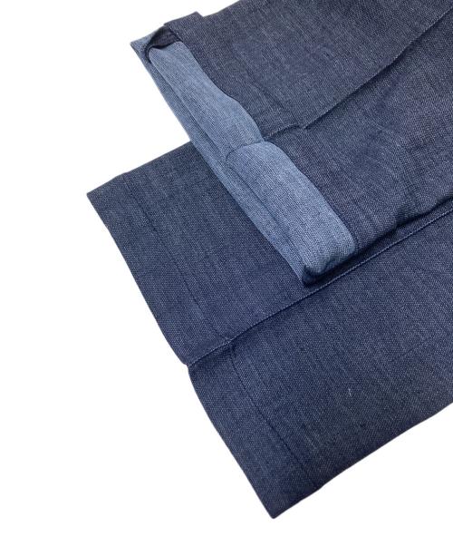 ROPE（ロペ）ROPE (ロペ) デニムライクパンツ ネイビー サイズ:38の古着・服飾アイテム