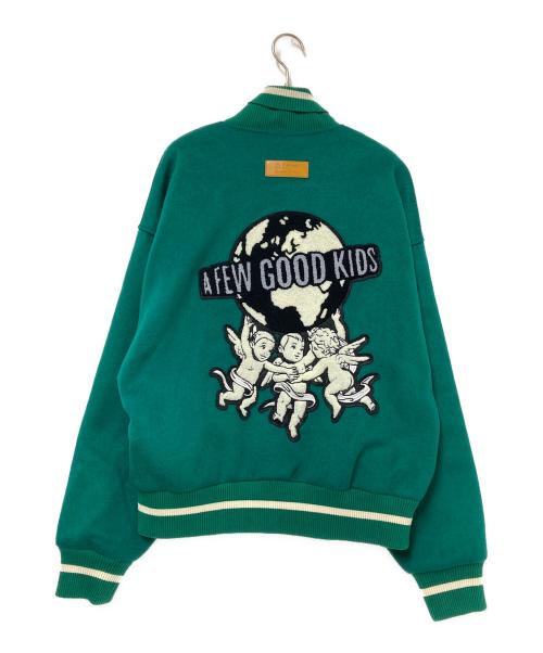 A FEW GOOD KIDS（アフューグッドキッズ）A FEW GOOD KIDS (アフューグッドキッズ) スタジャン グリーン サイズ:Sの古着・服飾アイテム