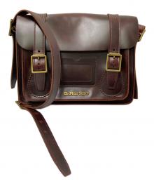 Dr.Martens（ドクターマーチン）の古着「サッチェルショルダーバッグ」｜ブラウン