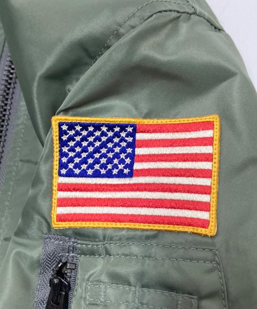 AVIREX（アヴィレックス）AVIREX (アヴィレックス) L-2 BLUE ANGLES グリーン サイズ:下記参照の古着・服飾アイテム