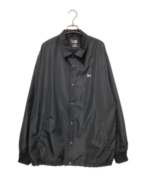New Era（ニューエラ）New Era (ニューエラ) コーチジャケット ブラック×ホワイト サイズ:XXLの古着・服飾アイテム