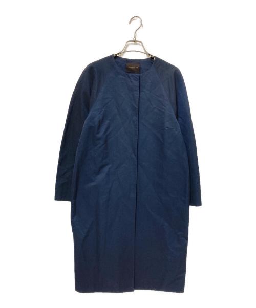 TOMORROW LAND（トゥモローランド）TOMORROW LAND (トゥモローランド) スパークツイル コクーンコート ネイビー サイズ:36の古着・服飾アイテム
