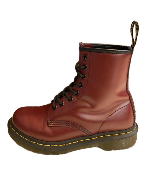 Dr.Martens（ドクターマーチン）Dr.Martens (ドクターマーチン) 8ホールブーツ レッド サイズ:US6の古着・服飾アイテム