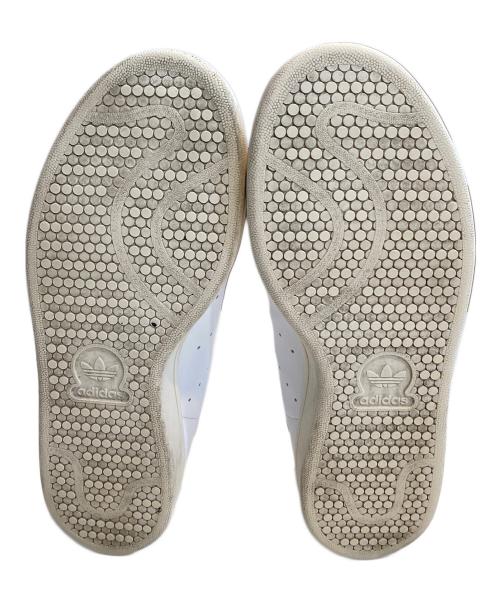 adidas（アディダス）adidas (アディダス) ローカットスニーカー ホワイト サイズ:27cmの古着・服飾アイテム