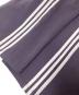 中古・古着 adidas (アディダス) スリーストライプス ルーズ フレンチテリー ワイドレッグパンツ ネイビー サイズ:M：4000円