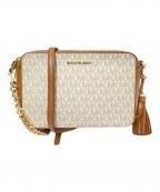 MICHAEL KORSマイケル・コース）の古着「ショルダーバッグ」｜ホワイト×ブラウン