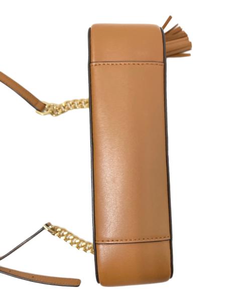 MICHAEL KORS（マイケル・コース）MICHAEL KORS (マイケル・コース) ショルダーバッグ ホワイト×ブラウン サイズ:下記参照の古着・服飾アイテム