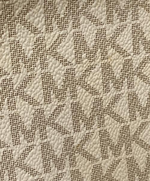 MICHAEL KORS（マイケル・コース）MICHAEL KORS (マイケル・コース) ショルダーバッグ ホワイト×ブラウン サイズ:下記参照の古着・服飾アイテム