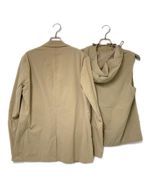 LACOSTE（ラコステ）LACOSTE (ラコステ) 3in1 テックジャケット ベージュ サイズ:52の古着・服飾アイテム