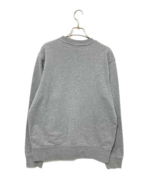 LACOSTE（ラコステ）LACOSTE (ラコステ) スクリプトネームプリントクルーネックスウェット グレー サイズ:US:Mの古着・服飾アイテム