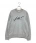 LACOSTE（ラコステ）の古着「スクリプトネームプリントクルーネックスウェット」｜グレー